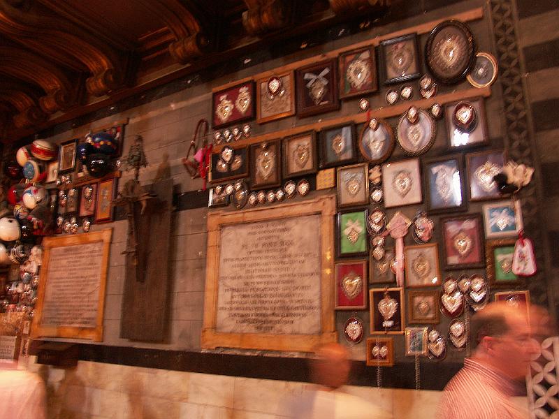 PICT0297.JPG - Siena's Duomo, awards from prior horse races